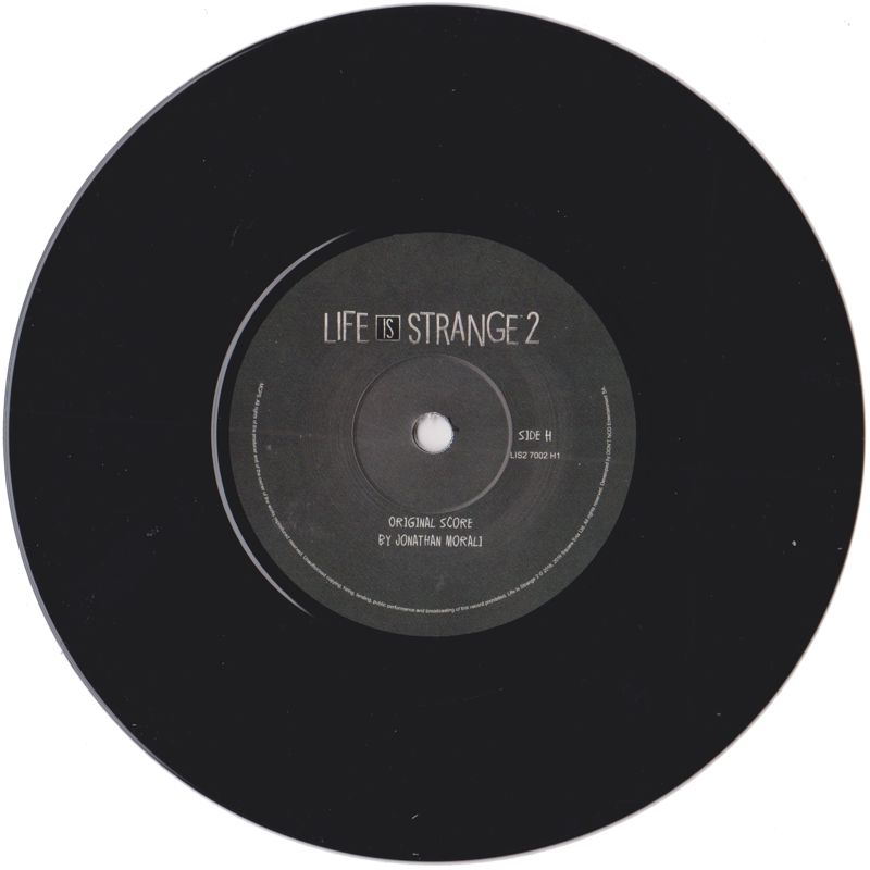 Soundtrack for Life Is Strange 2 (Collector's Edition) (PlayStation 4) ("Soft-bundled Box Set"): Vinyl LP 4 - Side H