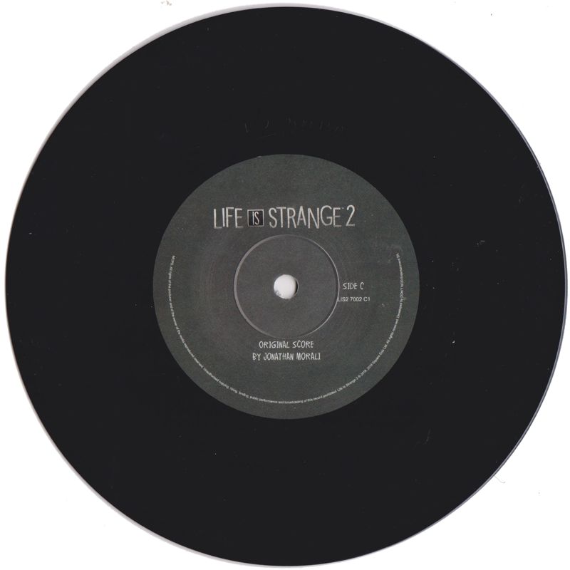Soundtrack for Life Is Strange 2 (Collector's Edition) (PlayStation 4) ("Soft-bundled Box Set"): Vinyl LP 2 - Side C