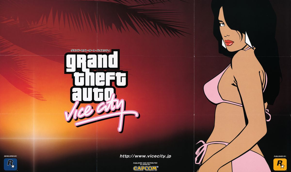 Extras for Rockstar Games Double Pack: Grand Theft Auto (Xbox): GTA VC Poster - Front