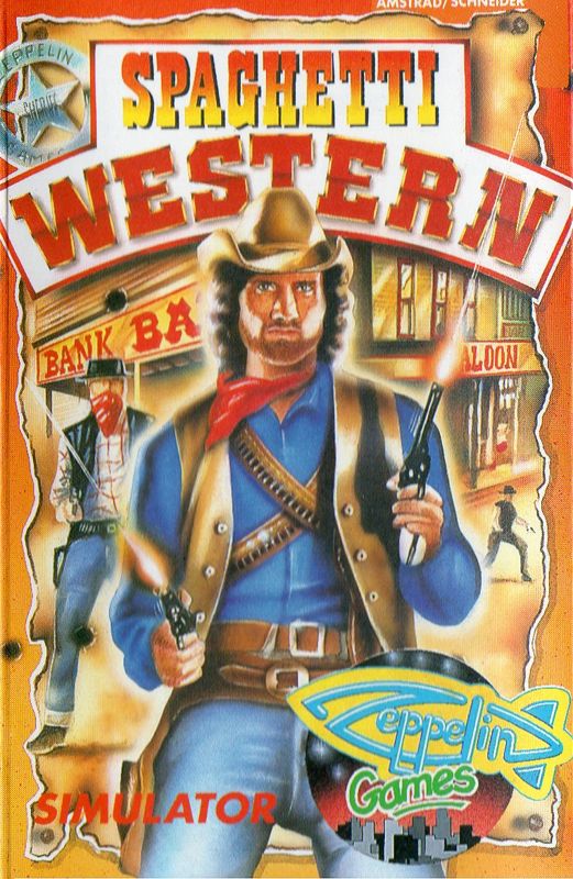 Front Cover for Spaghetti Western Simulator (Amstrad CPC)