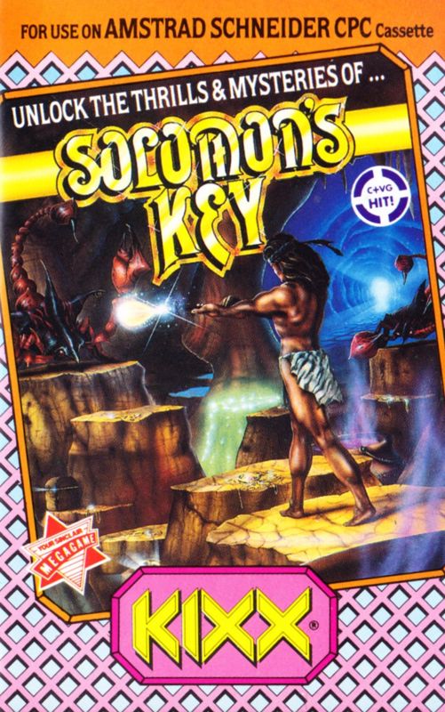 Front Cover for Solomon's Key (Amstrad CPC)
