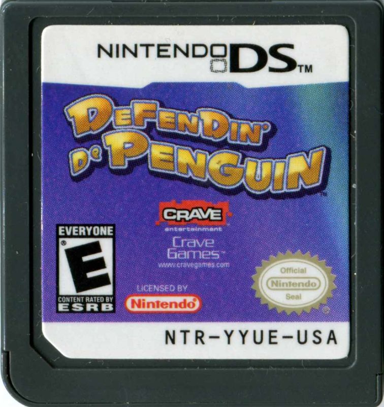 Media for Defendin' De Penguin (Nintendo DS): Front