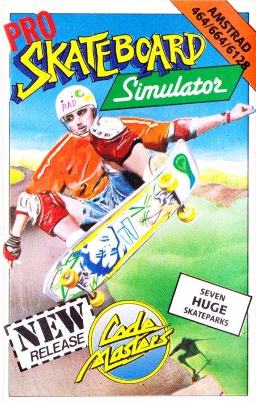 Front Cover for Pro Skateboard Simulator (Amstrad CPC)