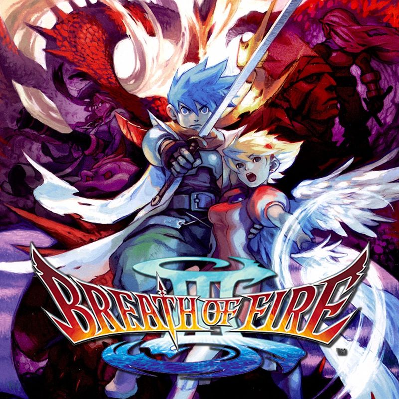 Front Cover for Breath of Fire III (PS Vita and PSP) (PSN (SEN) release)