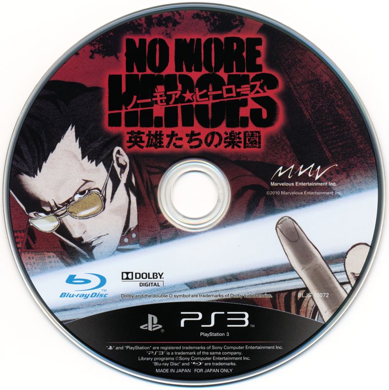 Media for No More Heroes: Heroes' Paradise (PlayStation 3)