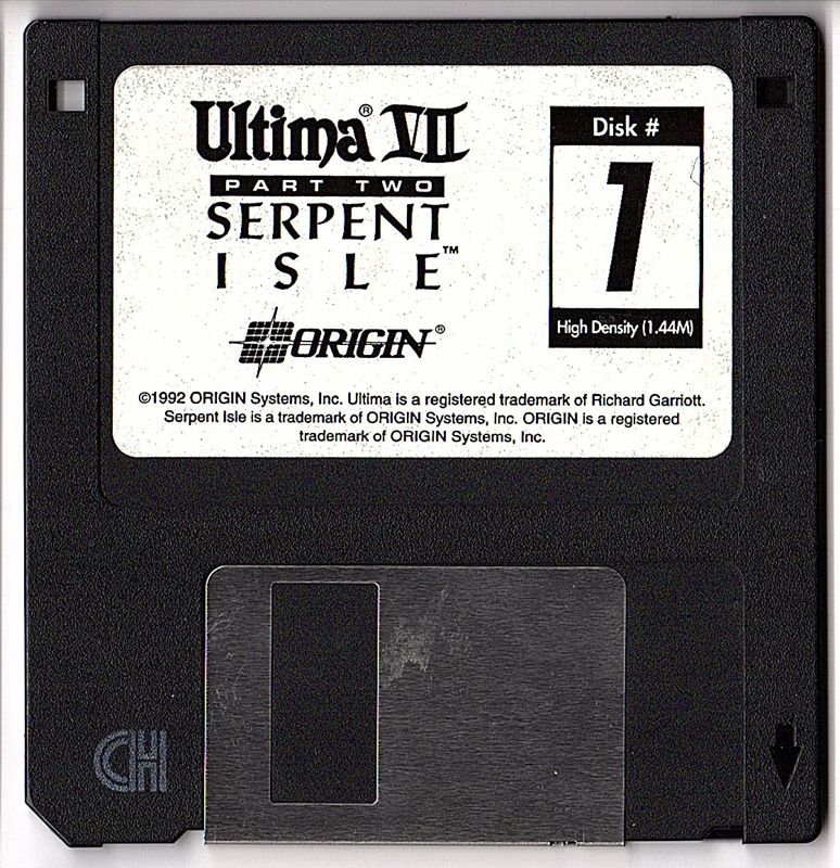 Media for Ultima VII: Part Two - Serpent Isle (DOS): Disk 1