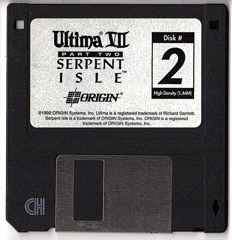 Media for Ultima VII: Part Two - Serpent Isle (DOS): Disk 2