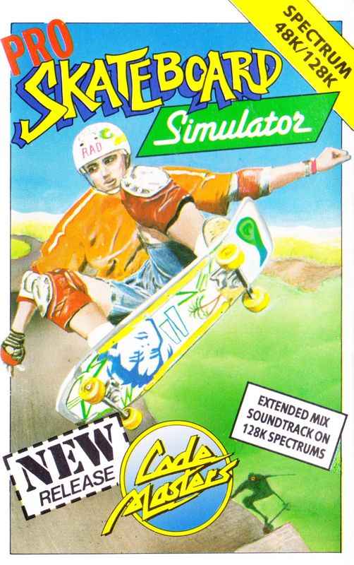 Front Cover for Pro Skateboard Simulator (ZX Spectrum)