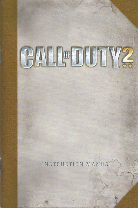 Manual for Call of Duty 2 (Game of the Year Edition) (Windows): Front