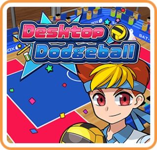 Front Cover for Desktop Dodgeball (Nintendo Switch) (download release): 1st version