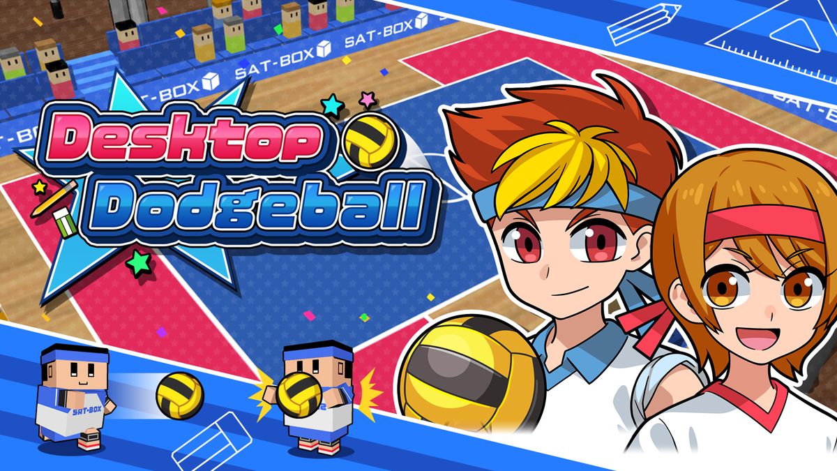 Front Cover for Desktop Dodgeball (Nintendo Switch) (download release): 2nd version