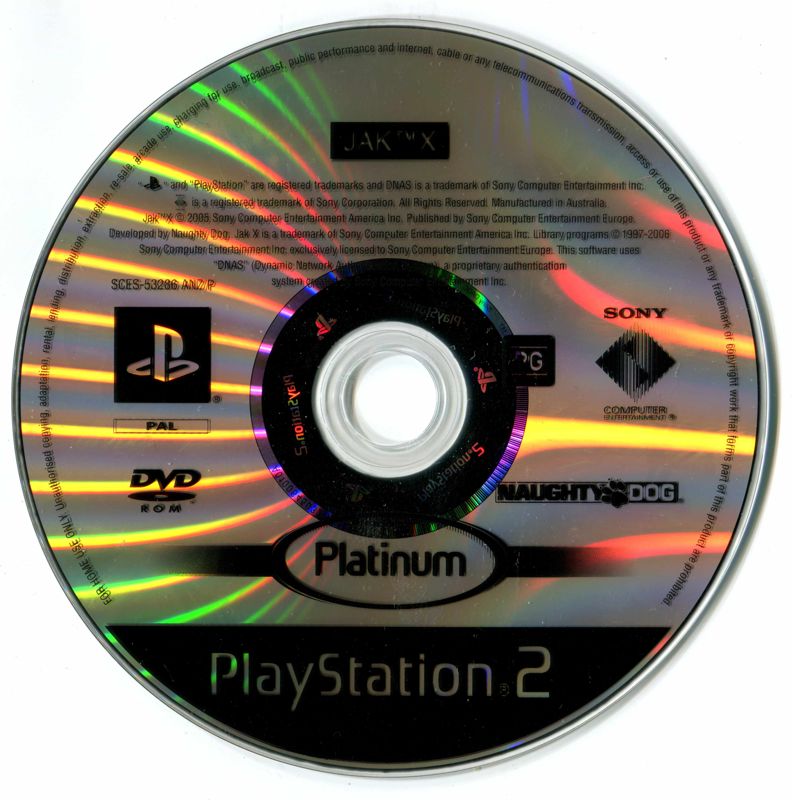Media for Jak X: Combat Racing (PlayStation 2) (Platinum release)