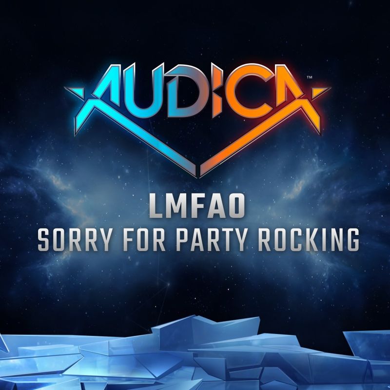 Front Cover for Audica: LMFAO - Sorry For Party Rocking (PlayStation 4) (download release)