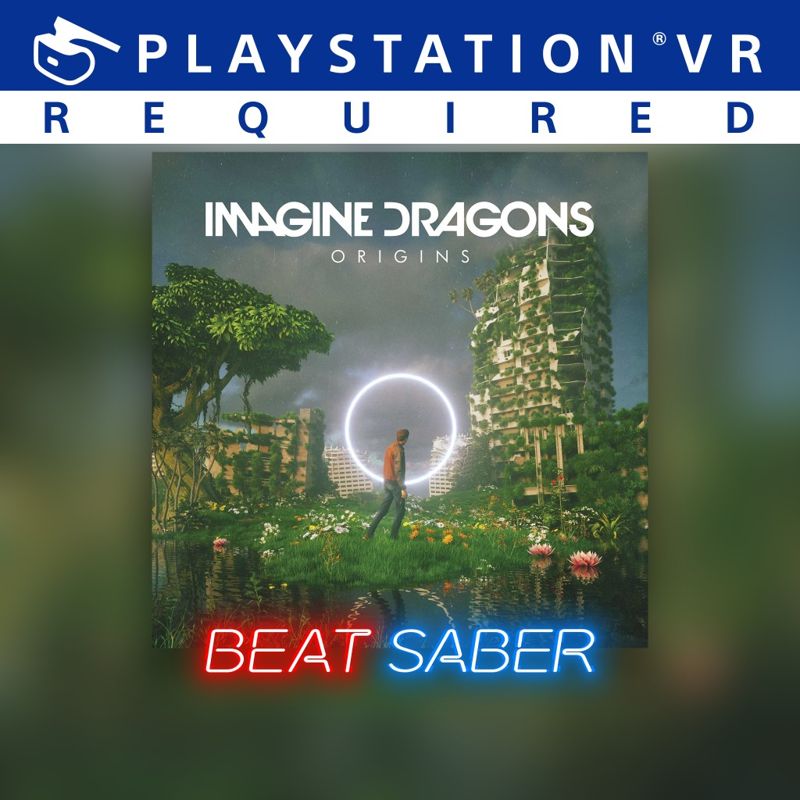 Front Cover for Beat Saber: Imagine Dragons - Digital (PlayStation 4) (download release)