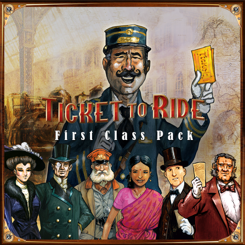 Front Cover for Ticket To Ride: First Class Pack (PlayStation 4) (download release)