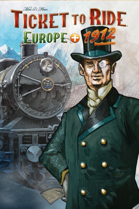 Ticket to Ride Europe cover or packaging material MobyGames