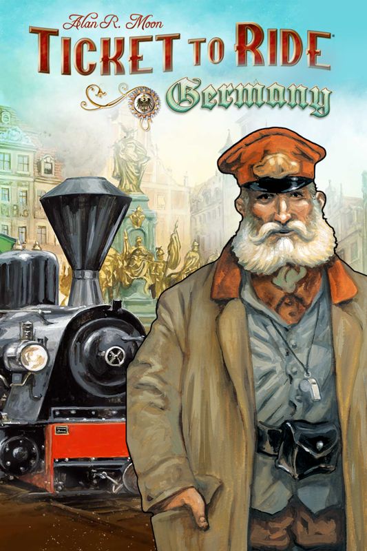 Ticket to Ride Germany cover or packaging material MobyGames