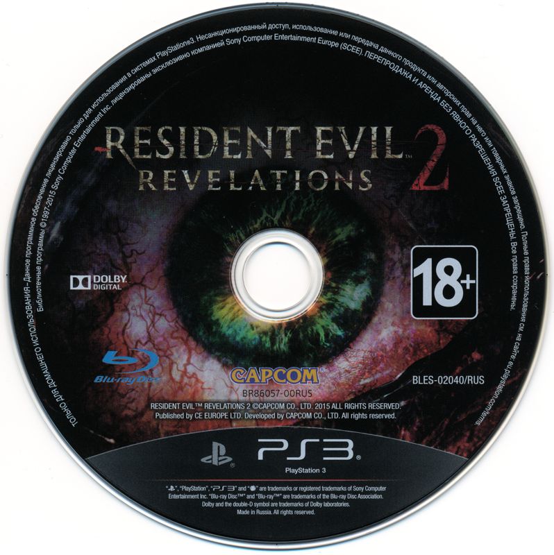 Media for Resident Evil: Revelations 2 (PlayStation 3)