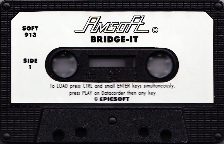 Media for Bridge-It (Amstrad CPC) (Different media art)