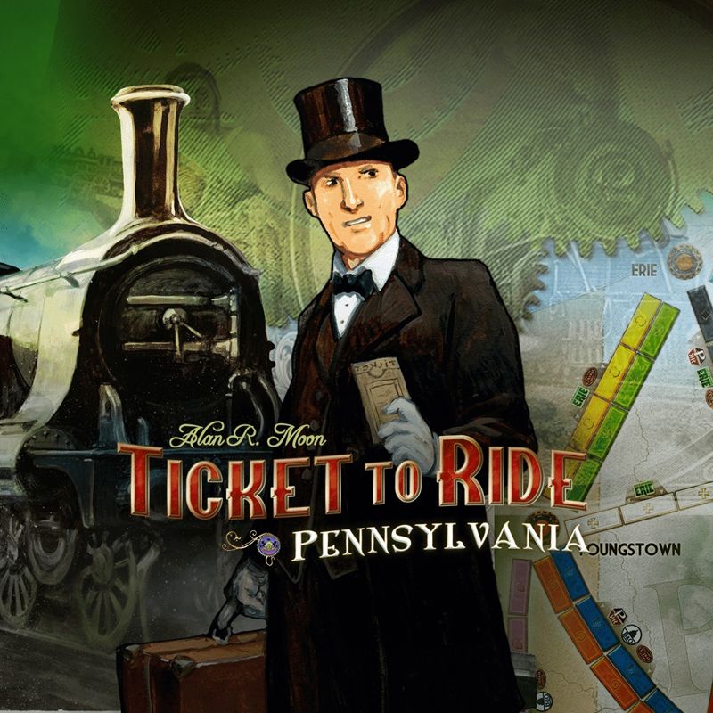 Front Cover for Ticket to Ride: Pennsylvania (PlayStation 4) (download release)