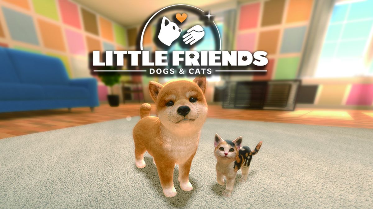 Front Cover for Little Friends: Dogs & Cats (Nintendo Switch) (download release): 2nd version