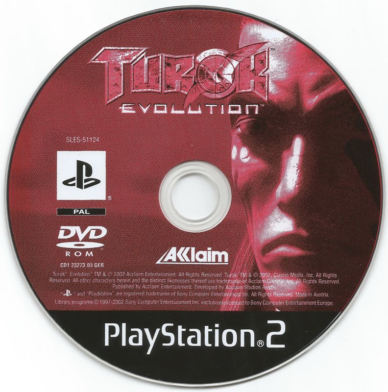 Media for Turok: Evolution (PlayStation 2)