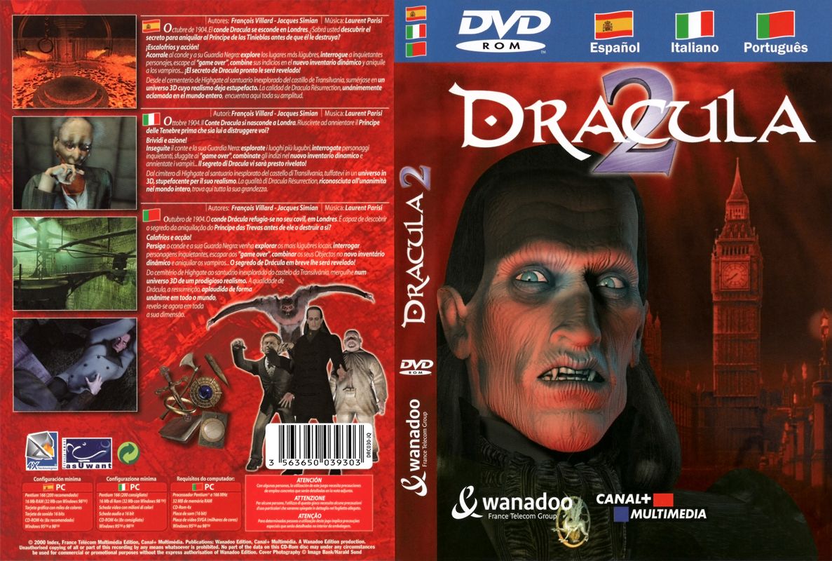 Full Cover for Dracula: The Last Sanctuary (Windows) (Multi-lingual DVD edition)