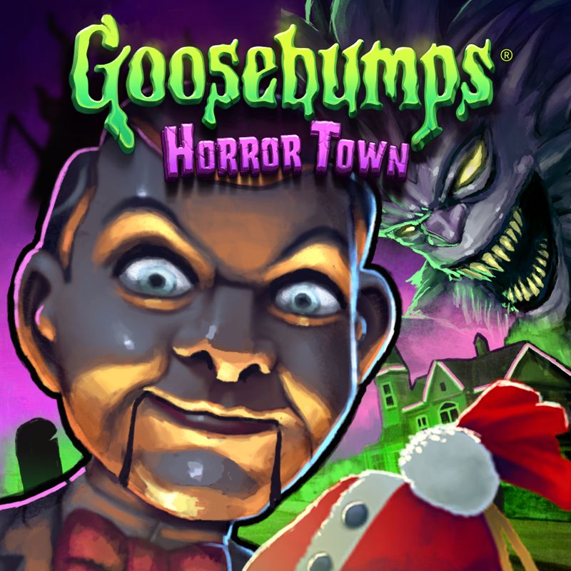 Front Cover for Goosebumps Horror Town (iPad and iPhone): 5th version