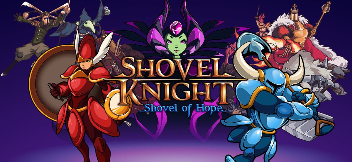 Front Cover for Shovel Knight (Linux and Macintosh and Windows) (GOG.com release): Shovel Knight: Shovel of Hope cover