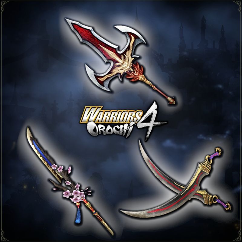 Front Cover for Warriors Orochi 4: Legendary Weapons Samurai Warriors Pack 4 (PlayStation 4) (download release)