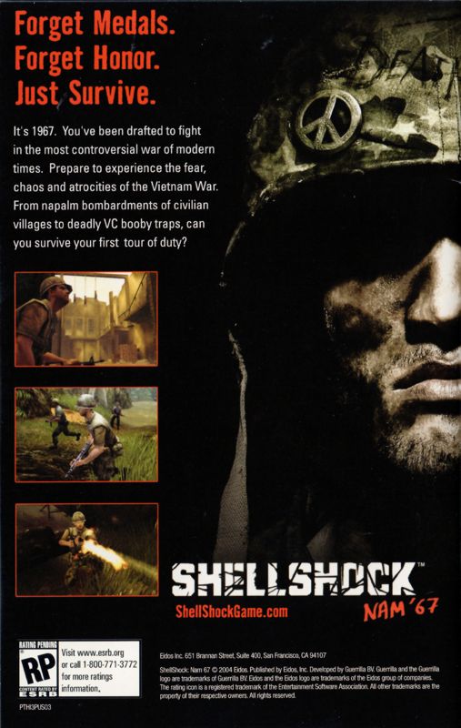 ShellShock: Nam '67 - Xbox - CD 