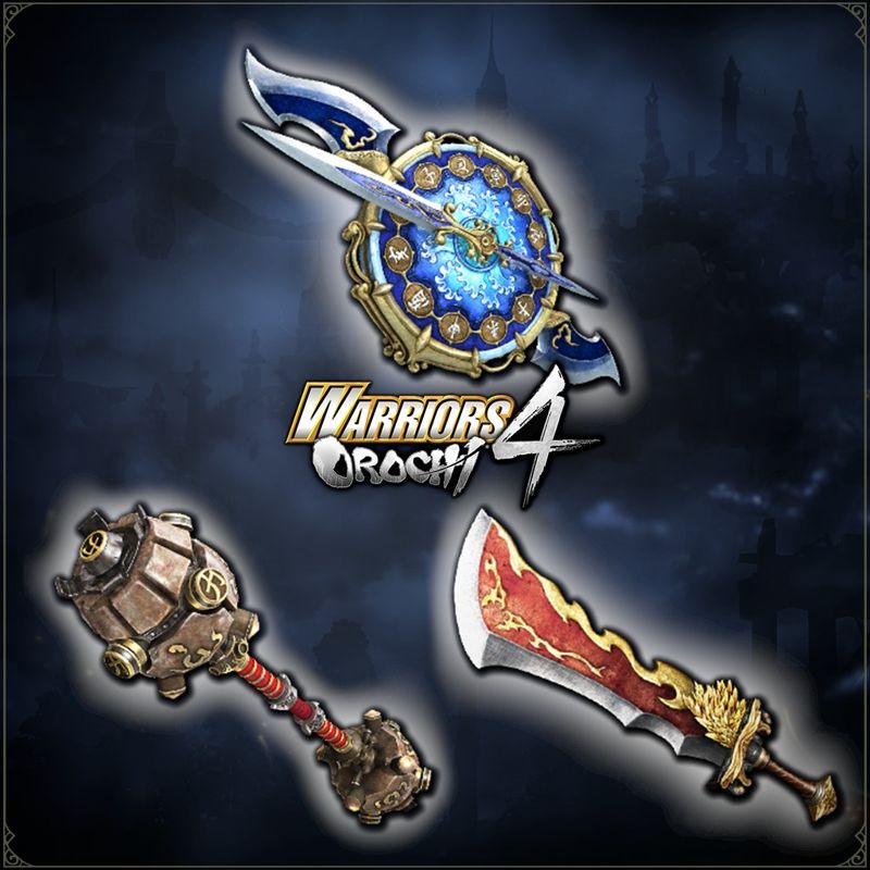 Front Cover for Warriors Orochi 4: Legendary Weapons Samurai Warriors Pack 3 (PlayStation 4) (download release)