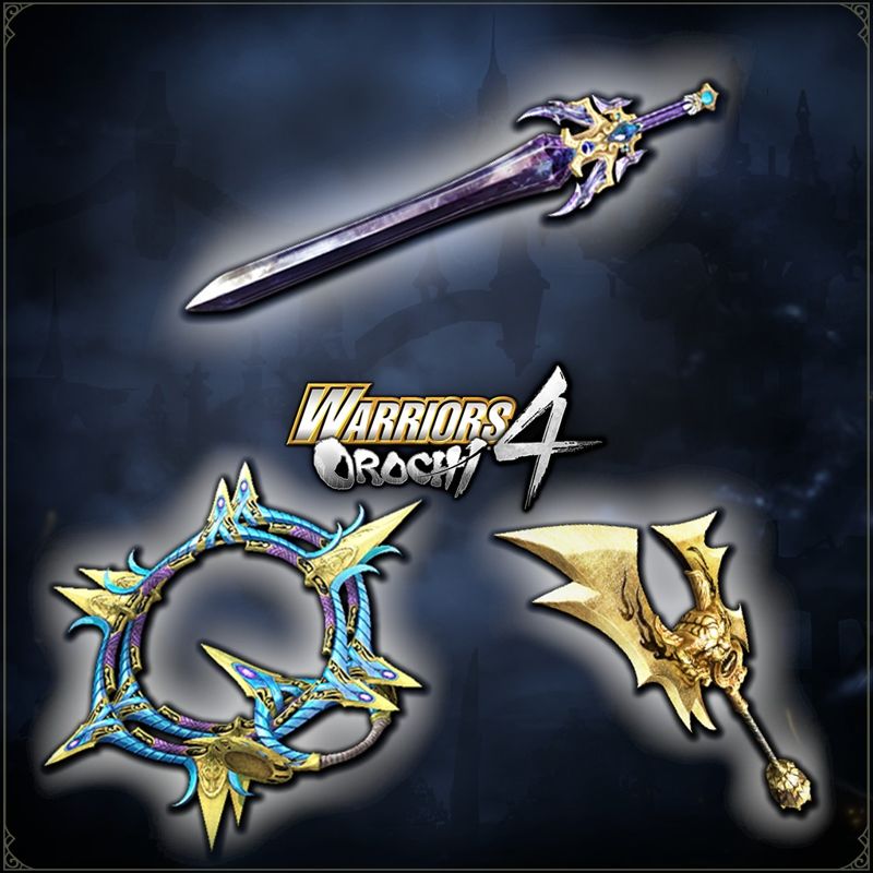 Front Cover for Warriors Orochi 4: Legendary Weapons Samurai Warriors Pack 1 (PlayStation 4) (download release)