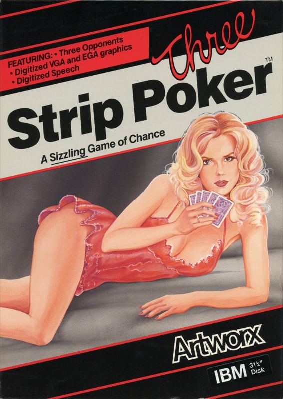 Front Cover for Strip Poker III (DOS)