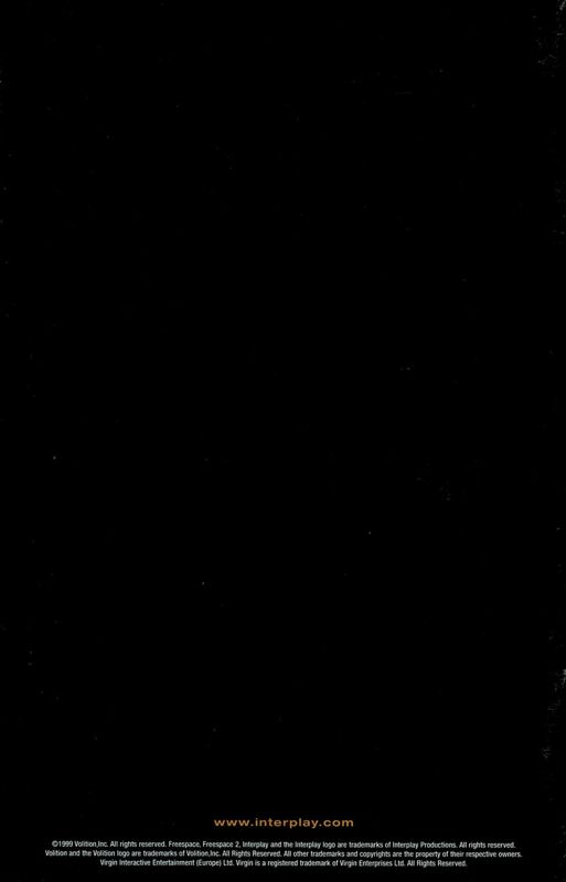 Manual for Freespace 2 (Windows): Back