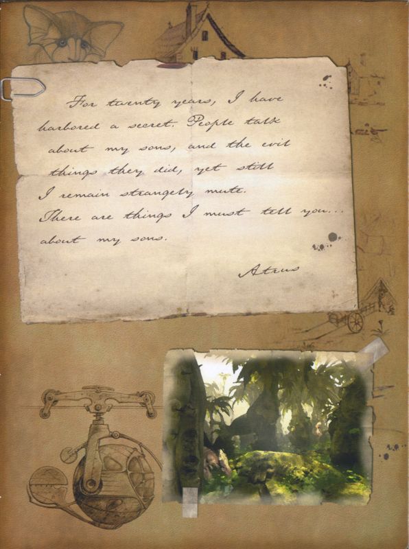 Inside Cover for Myst IV: Revelation (Collector's Edition) (Macintosh and Windows): Right Flap