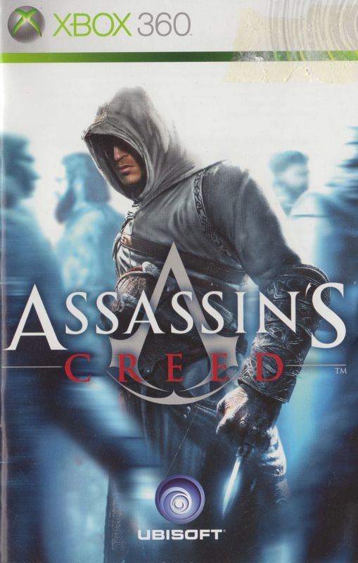 Manual for Assassin's Creed (Xbox 360): front