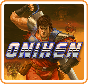 Front Cover for Oniken (Nintendo Switch) (download release): 1st version