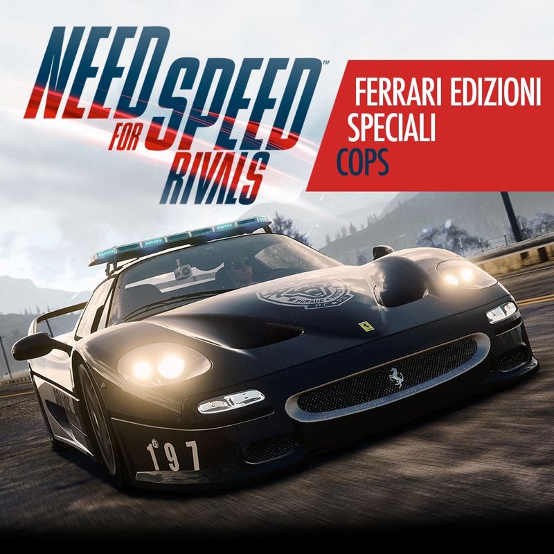 Front Cover for Need for Speed: Rivals - Ferrari Edizioni Speciali Cops (PlayStation 3) (download release)