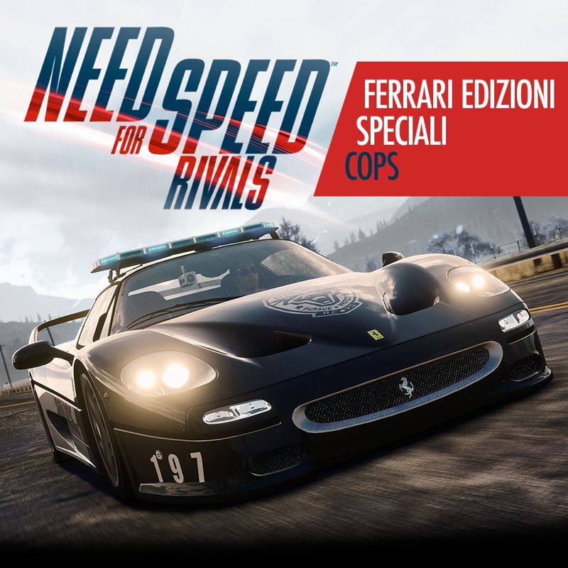 Need for Speed: Rivals - Ferrari Edizioni Speciali Cops cover or packaging  material - MobyGames