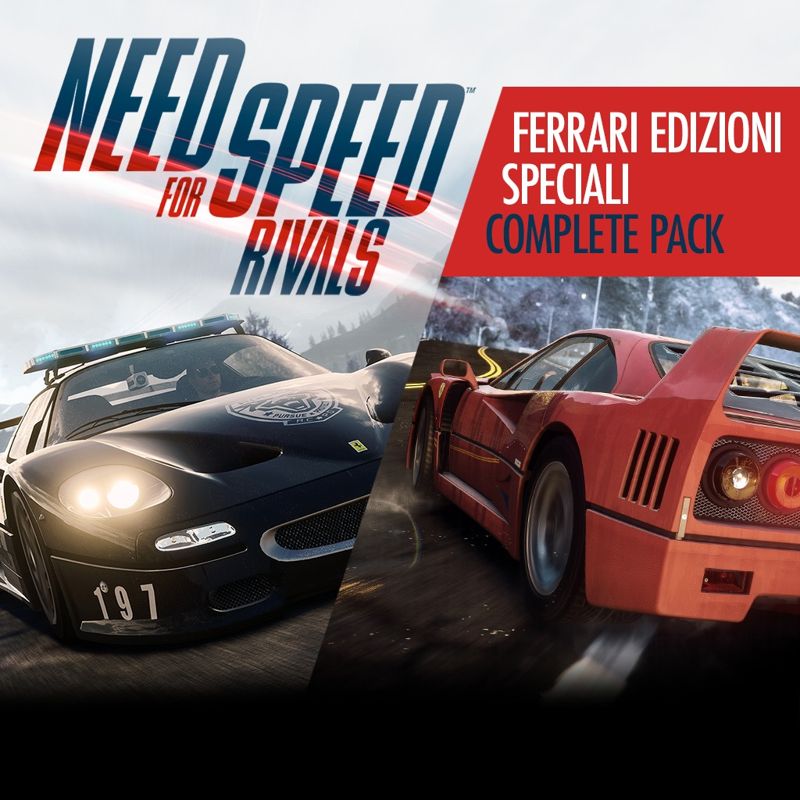 Need for Speed: Rivals - Ferrari Edizioni Speciali Complete Pack cover or  packaging material - MobyGames