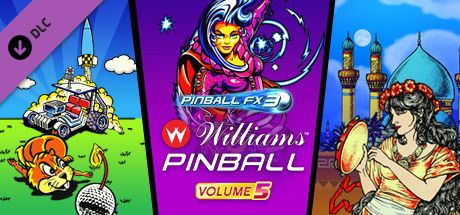 Front Cover for Pinball FX3: Williams Pinball - Volume 5 (Windows) (Steam release)