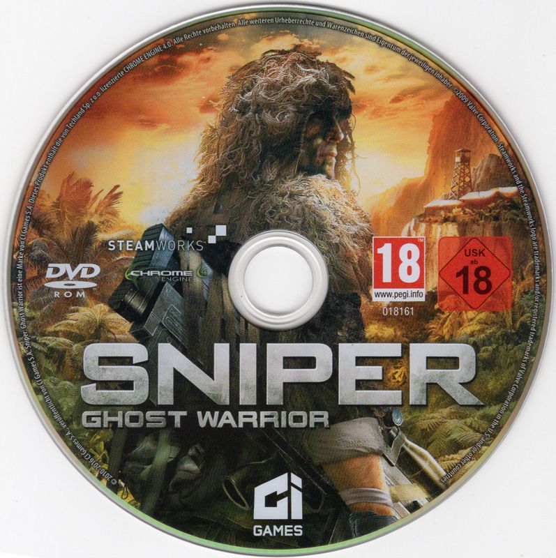 Media for Sniper: Ghost Warrior - Double Pack (Windows): <i>Sniper: Ghost Warrior</i> disc