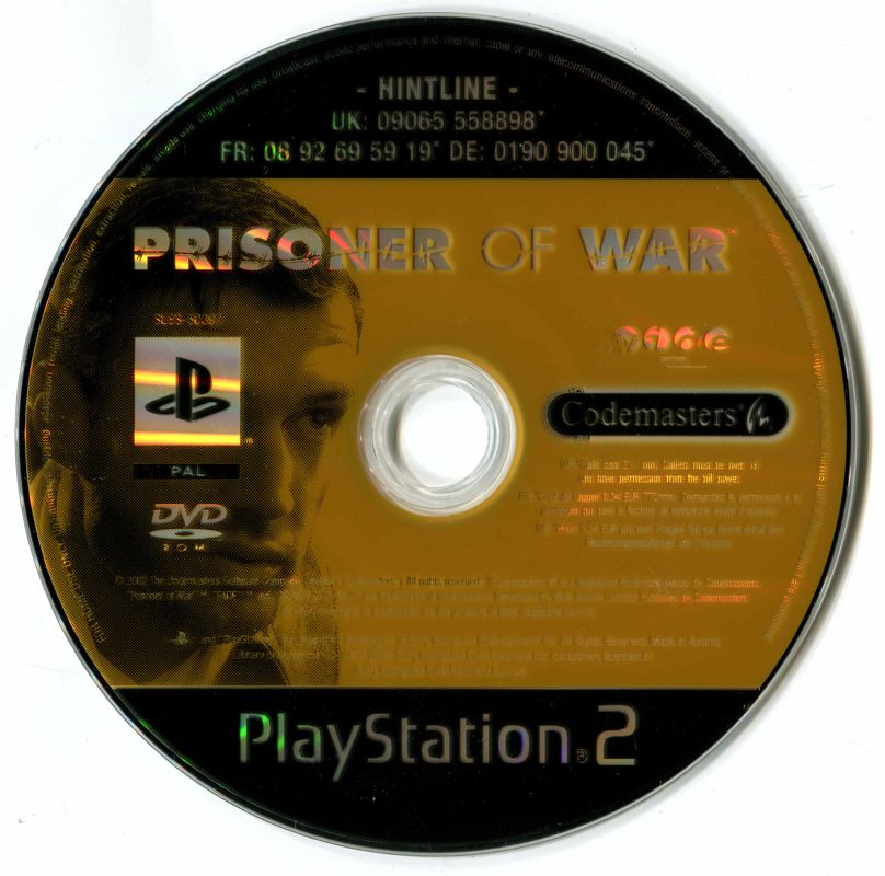 Media for Prisoner of War: World War II (PlayStation 2)