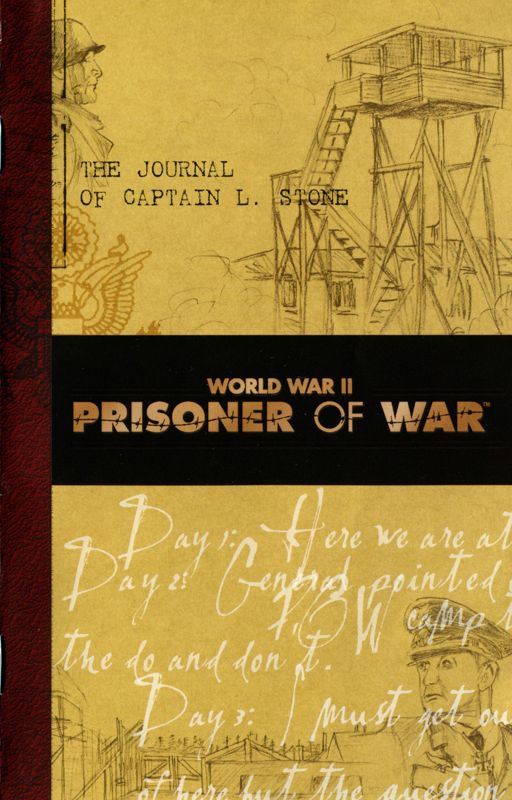 Manual for Prisoner of War: World War II (PlayStation 2): Front