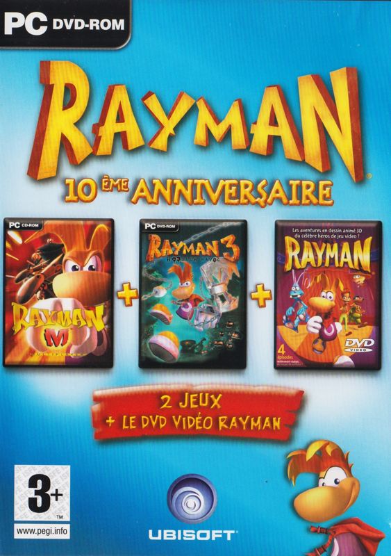 Front Cover for Rayman: 10th Anniversary Collection (Windows)