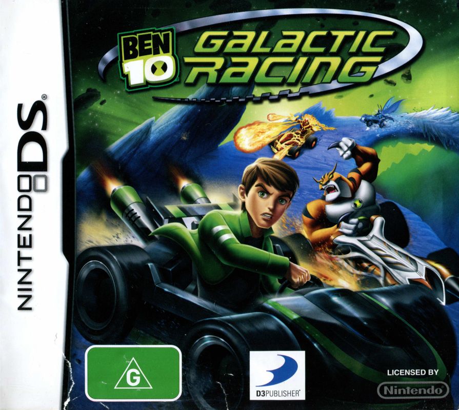 Front Cover for Ben 10: Galactic Racing (Nintendo DS)