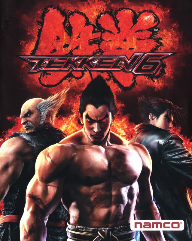 Manual for Tekken 6 (PlayStation 3) (Essentials release): Front
