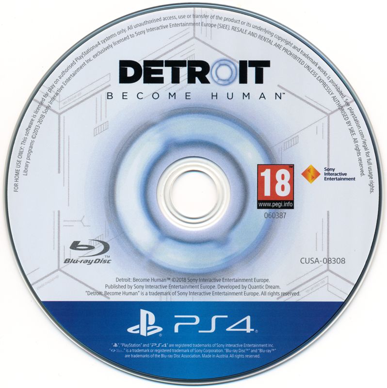  Detroit Become Human - PlayStation 4 : Sony