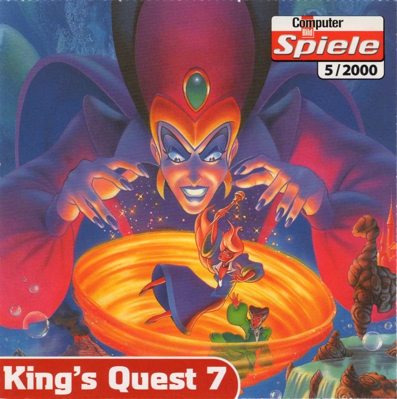 Other for Crazy Chicken: The Original (Windows) (Computer Bild Spiele 05/2000 covermount): Front cover (for Jewel Case)